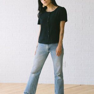 Tradlands Barcelona Top in Black - Small